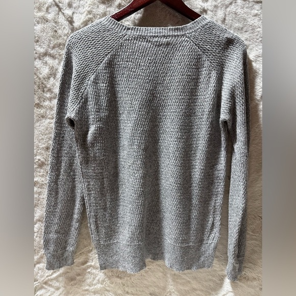 Madewell Gray Knit Pullover Sweater Small - Picture 2 of 4